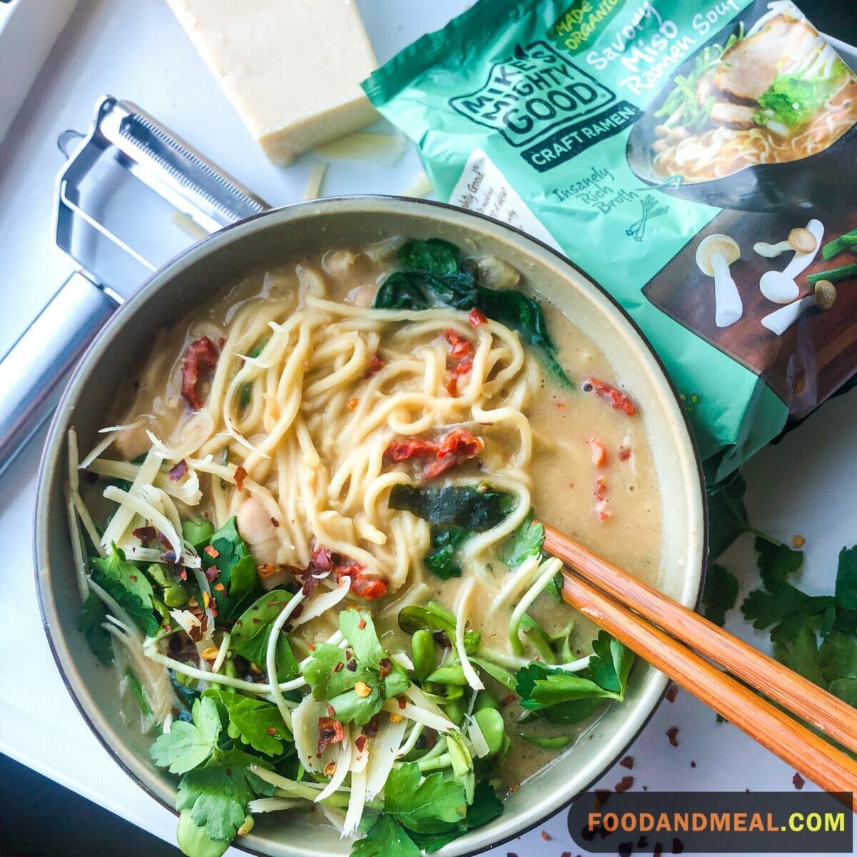 Butter and Cheese Shio Ramen