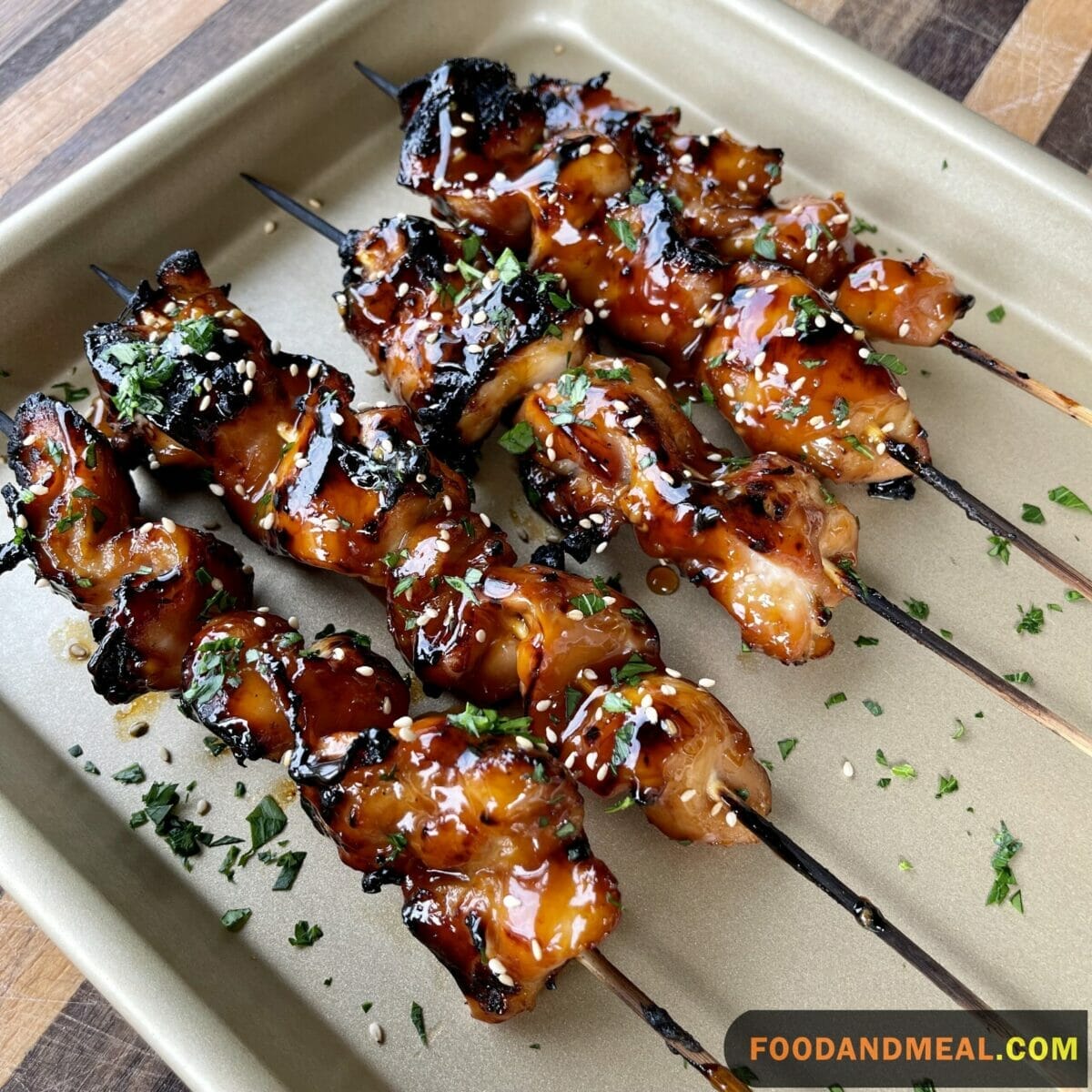 Teriyaki Chicken Kabobs