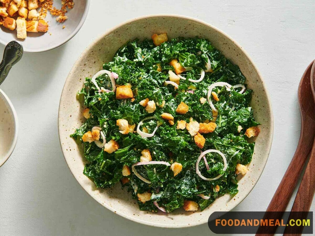 Kale Caesar Salad