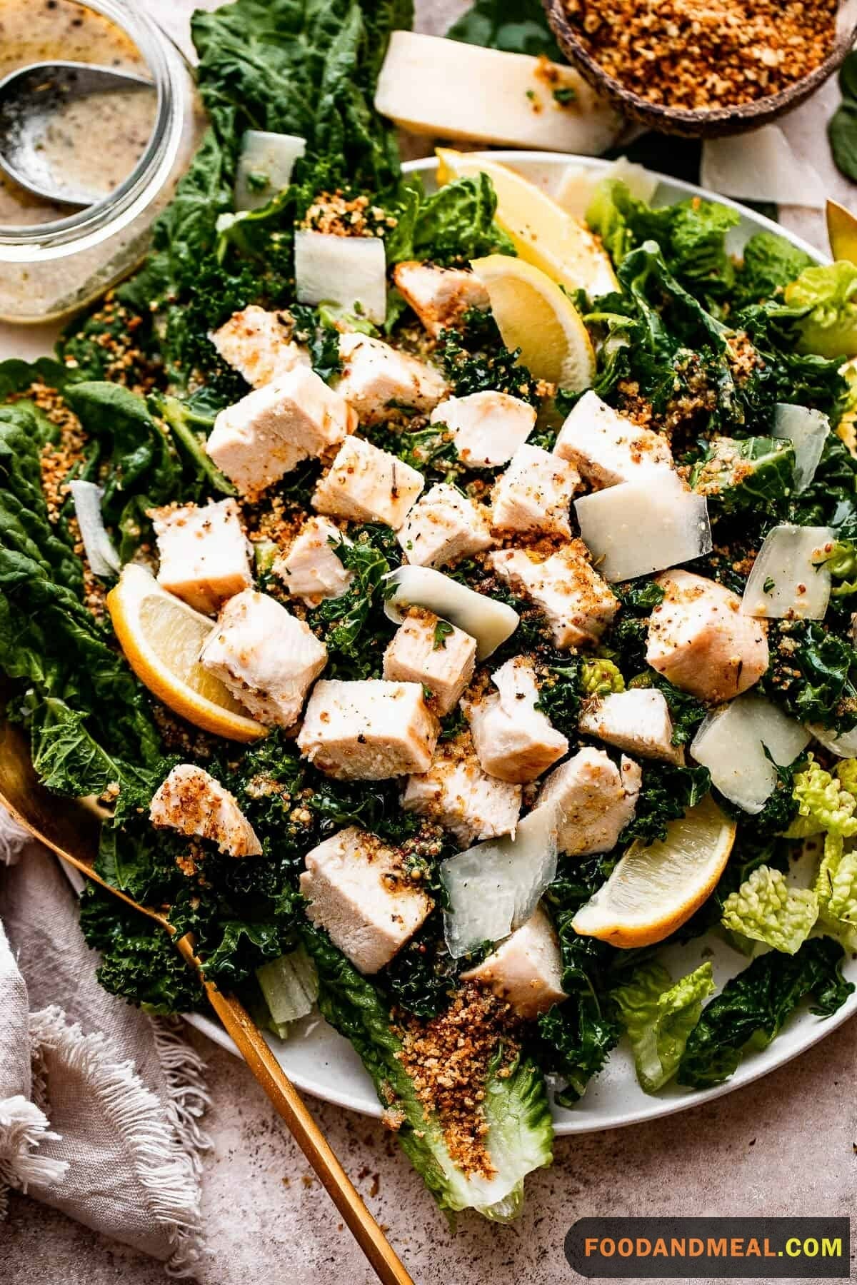 Kale Caesar Salad