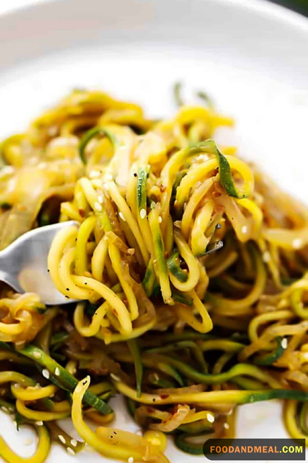 Teriyaki Zucchini Noodles