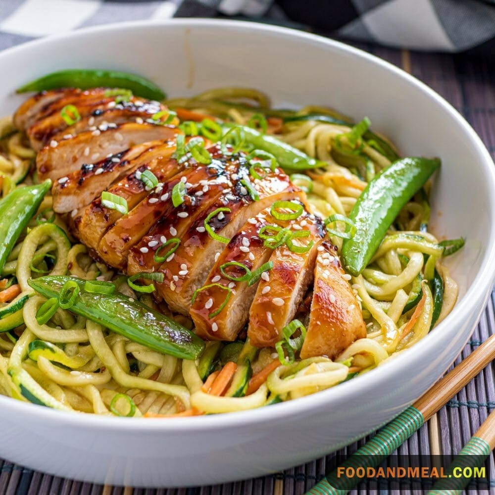 Teriyaki Zucchini Noodles