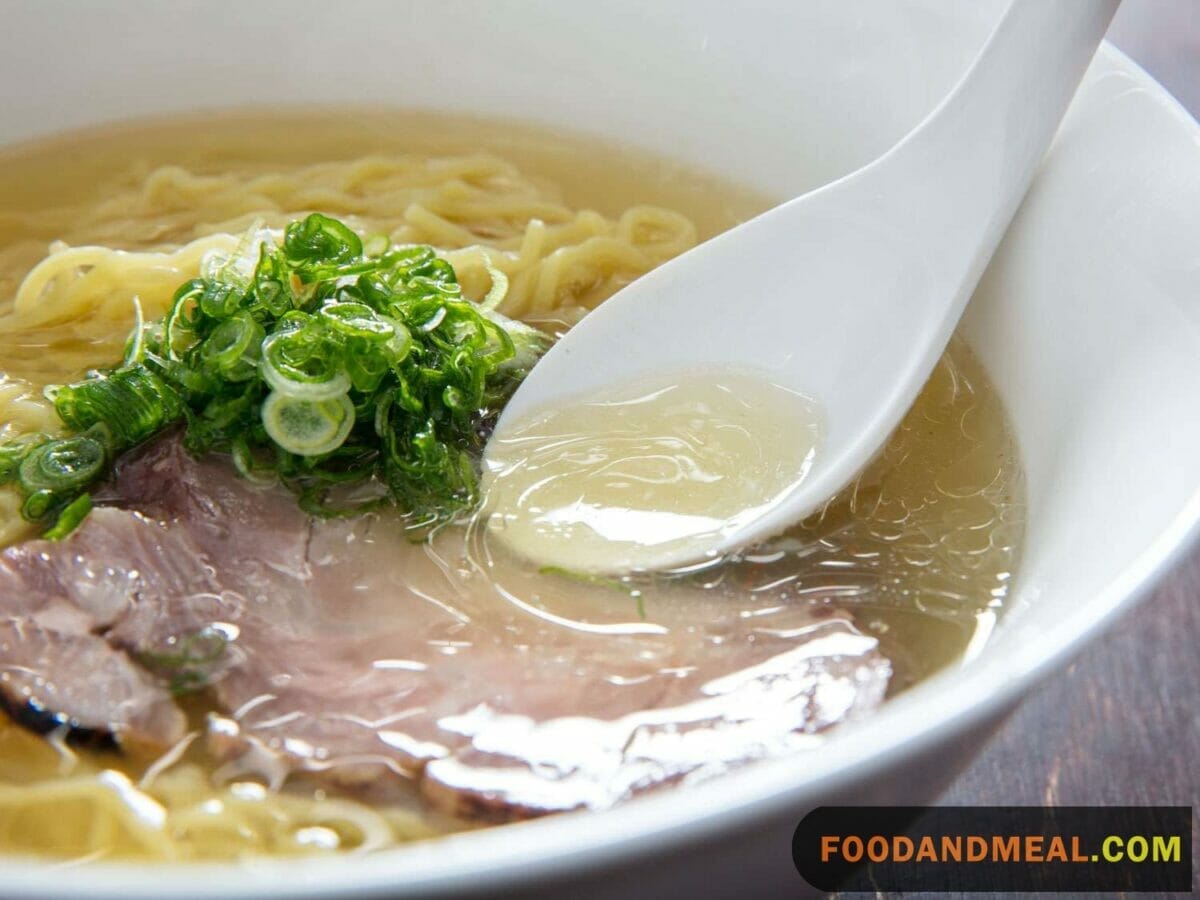 Scallion-Flavored Shio Ramen