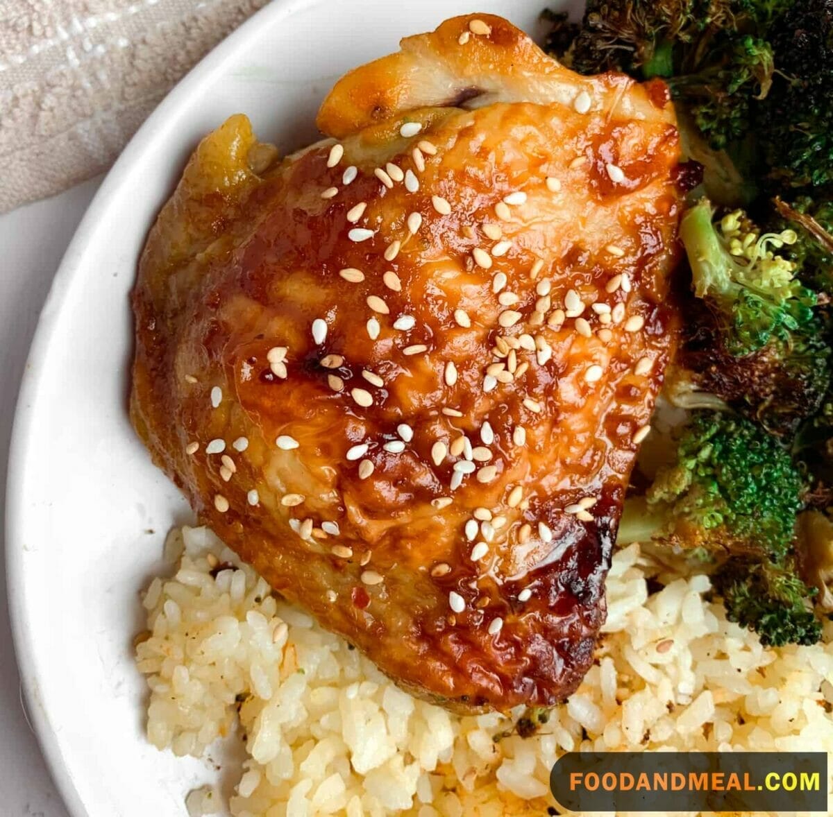  Teriyaki Chicken Thighs.