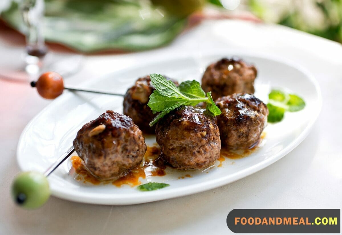 Beef and Lamb Meatballs