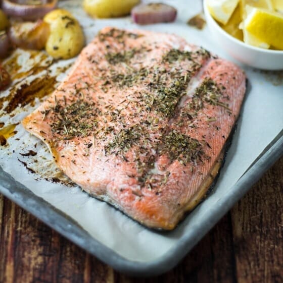 Art to have a yummy Salmon Provencal - 8 steps recipe