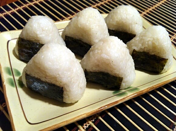 Tapas Style: Mini Chashu Onigiri Skewers Ready To Delight.