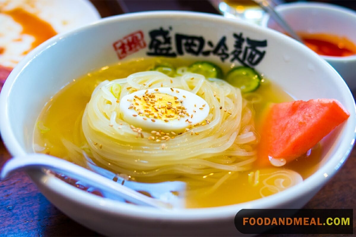 Morioka-Style Cold Ramen