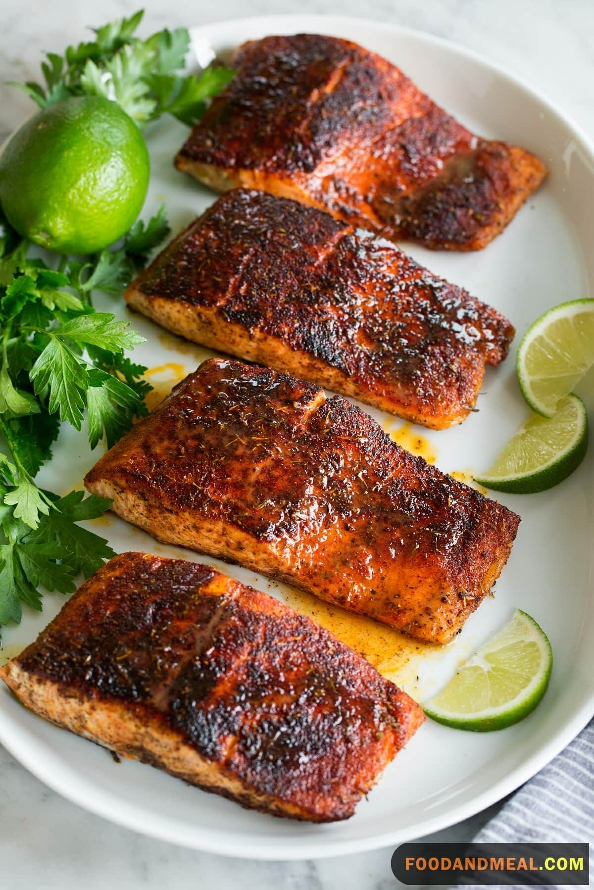 Blackened Salmon.