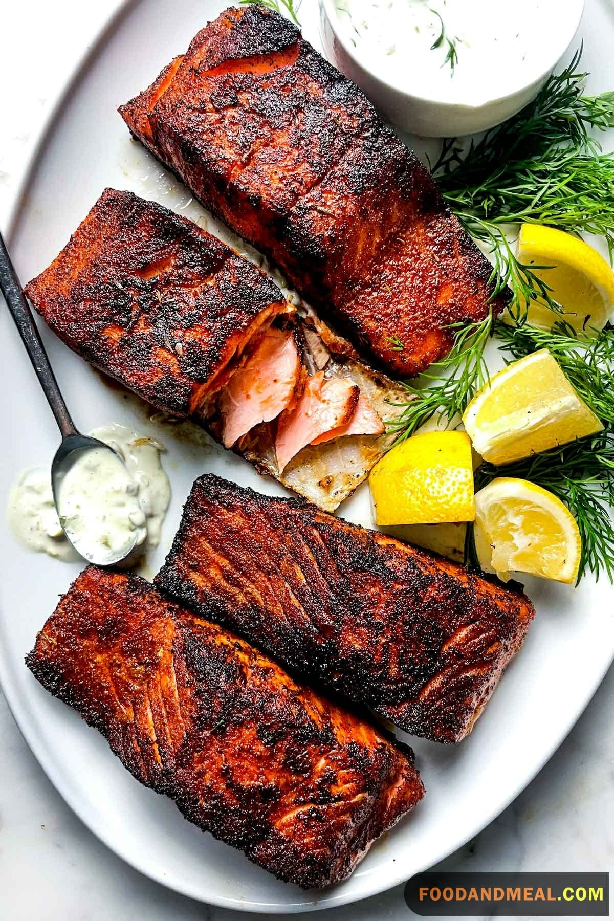 Blackened Salmon.