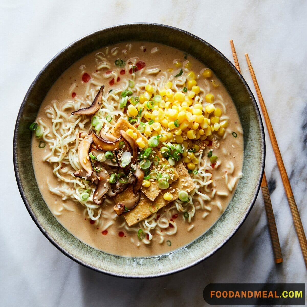 Butter Corn Potato Miso Ramen