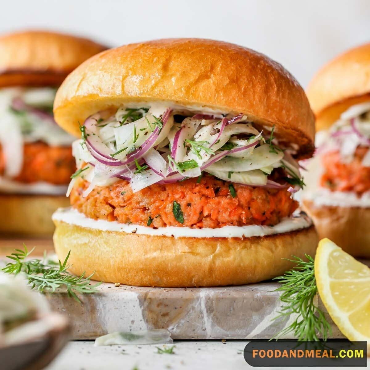 Salmon Burgers