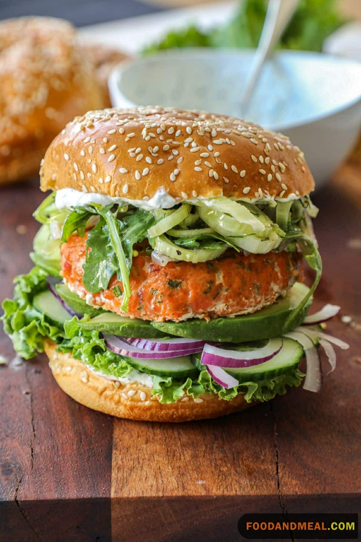 Salmon Burger