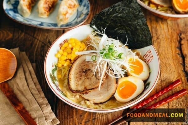 Vegetarian Ankake Ramen