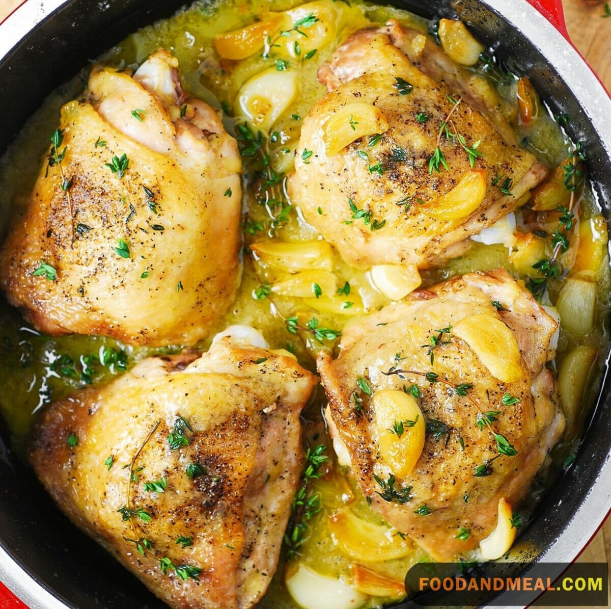 Chicken with 40 Cloves of Garlic