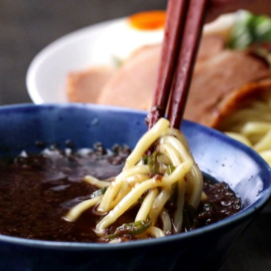 How to make Tsukemen - Japanese Dipping Noodles 5