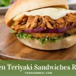 Art To Have A Yummy Japanese Chicken Teriyaki Sandwiches
