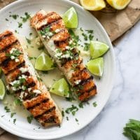 Grilled Halibut with Cilantro and Lime - Best recipe to cook 2 Grilled Halibut with Cilantro and Lime - Best recipe to cook 1