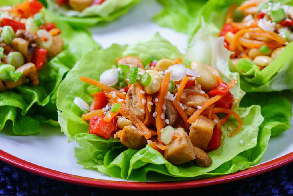 Quickest method to process Grilled Teriyaki Chicken Wraps A closer look: The juicy interior of our Oven-Baked Teriyaki delight.