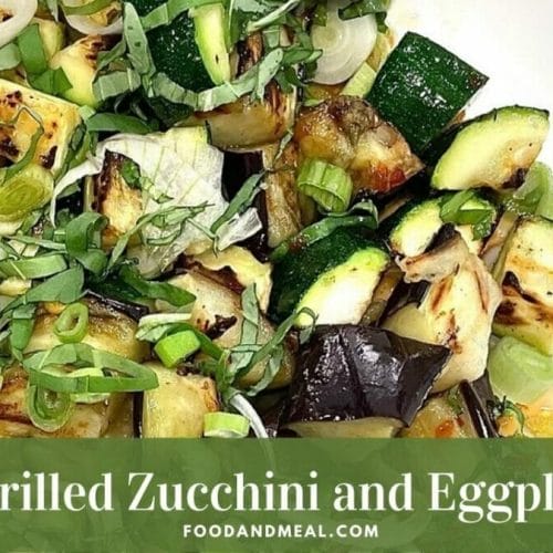 How to make Grilled Zucchini and Eggplant with Cilantro Vinaigrette