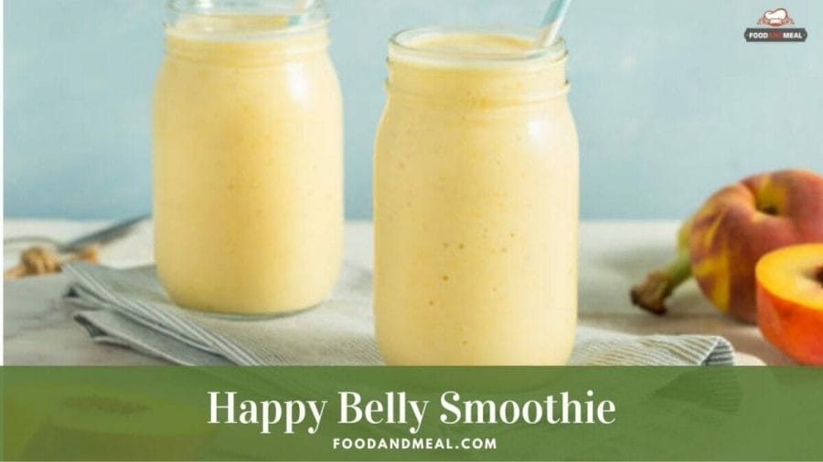 Happy belly smoothie: a perfect baby led weaning recipe