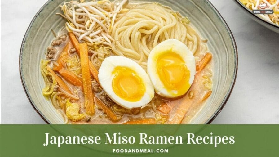Reveal the "original" Japanese Miso Ramen Recipe