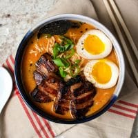 Basic way to cook Japanese Kara Miso Tonkotsu Ramen 2 Kara Miso Tonkotsu Ramen