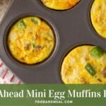 Quick Mini Egg Muffins For 6 To 8 Months Old