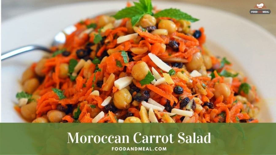 Art to have a yummy Moroccan Carrot Salad - Authentic Recipe