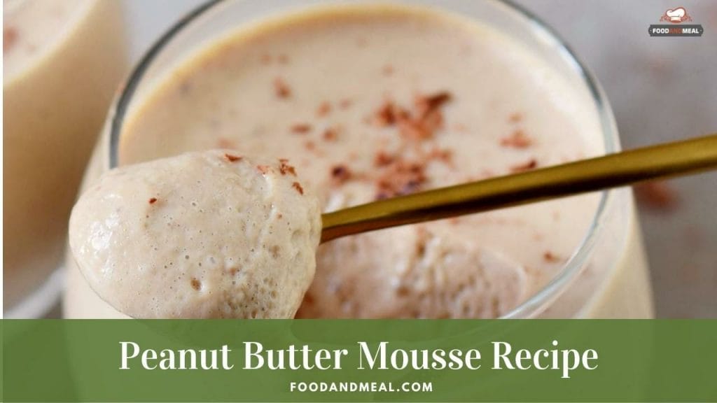 Tasty Peanut Butter Mousse Recipe For Baby Led Weaning (6-8 Months) 1