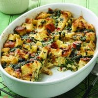 Simple Way To Cook Spinach And Cheese Strata At Home 1