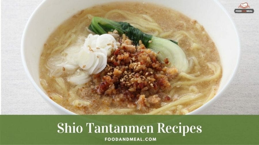 Best way to make Japanese Shio Tantanmen at home