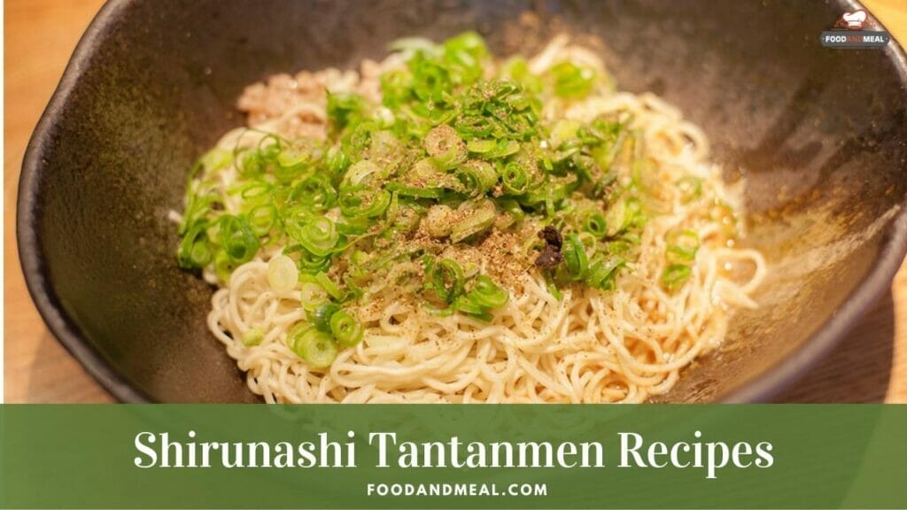 Easy-To-Make Shirunashi Tantanmen: Japanese Recipes 2