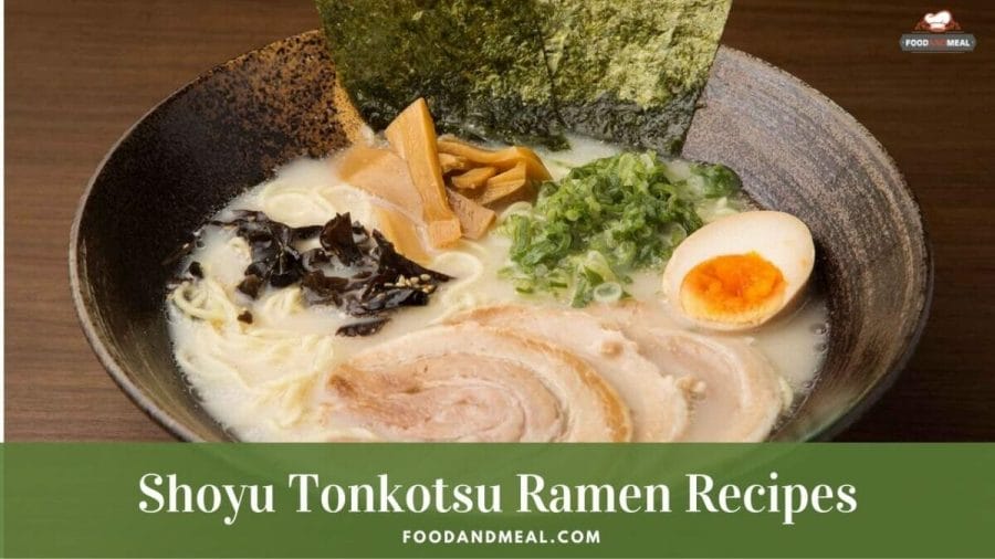 Basic way to cook Japanese Shoyu Tonkotsu Ramen