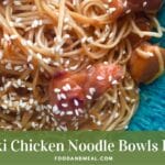 How To Make Teriyaki Chicken Noodle Bowls