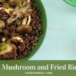 Easy To Cook Teriyaki Mushroom And Fried Rice Bowls At Home