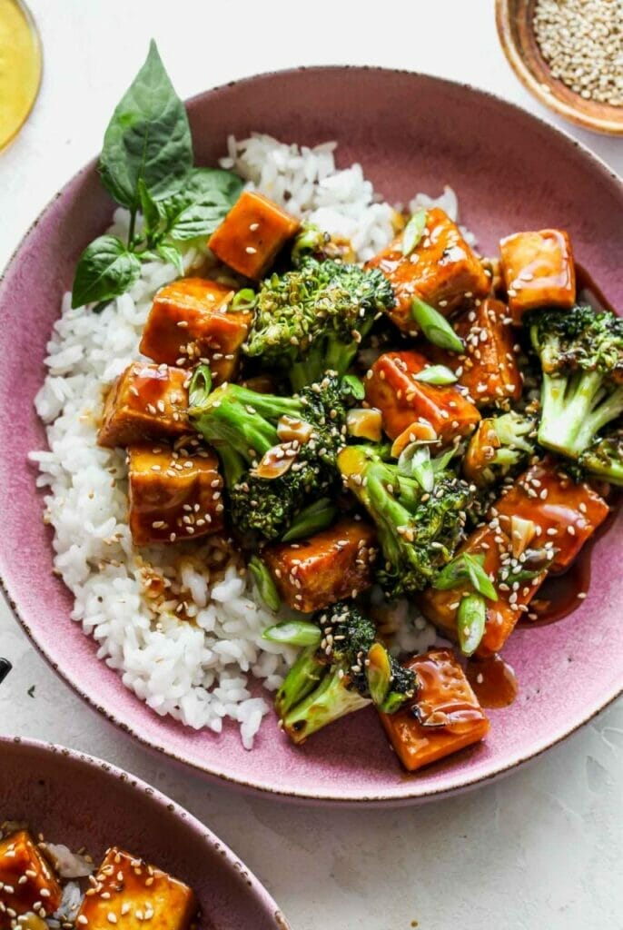 Home Sheet Pan Tofu and Broccoli Teriyaki with 7 easy steps