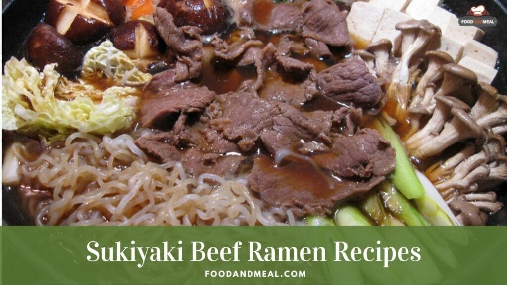 Top way to cook Japanese Sukiyaki Beef Ramen at home