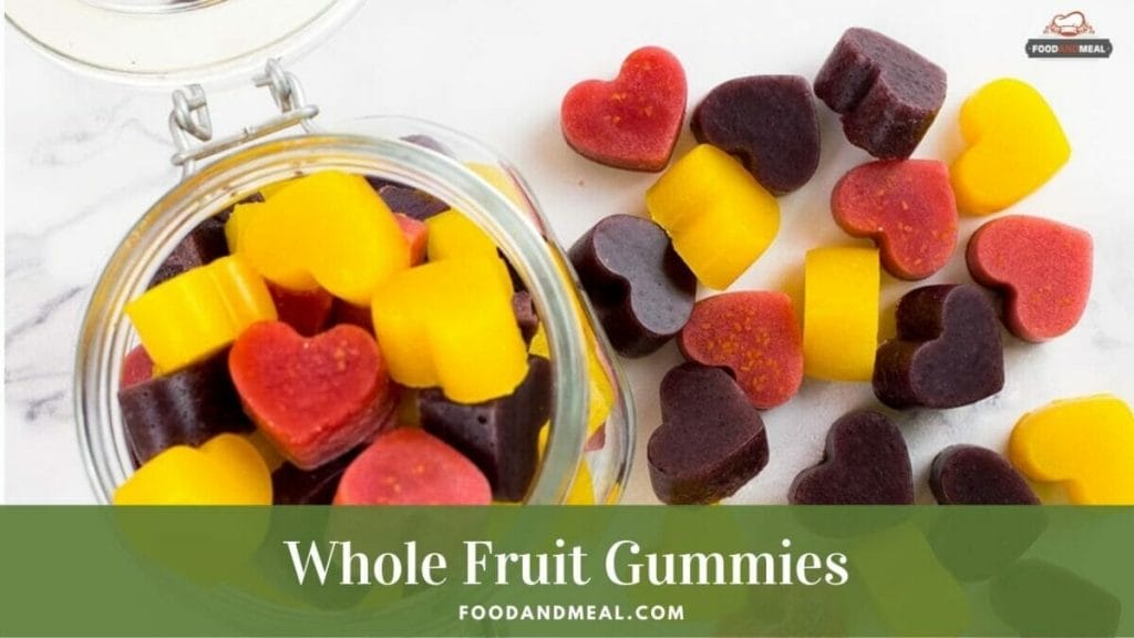 Whole Fruit Gummies: 6 To 8 Month Baby Food Recipe