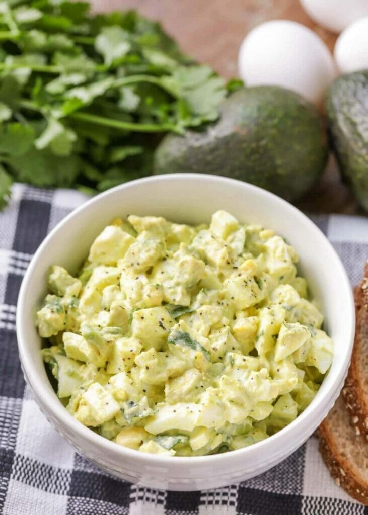 Creamy avocados meeting the classic egg – a match made in culinary heaven!