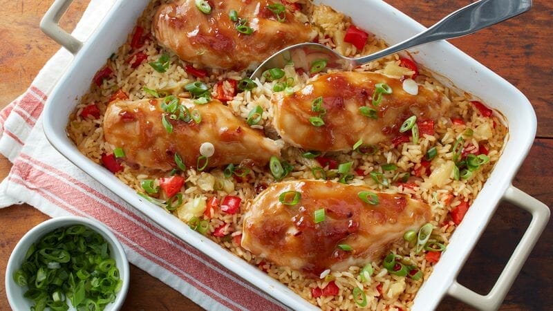 Elevating Dinner: Teriyaki Chicken Casserole – A Symphony Of Taste And Texture That's Sure To Impress.