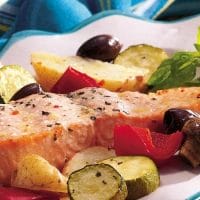 Art to have a yummy Salmon Provencal - 8 steps recipe 1