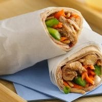 Quickest method to process Grilled Teriyaki Chicken Wraps 1