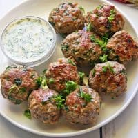 How to make Beef And Lamb Meatballs with Lemon and Herbs 1