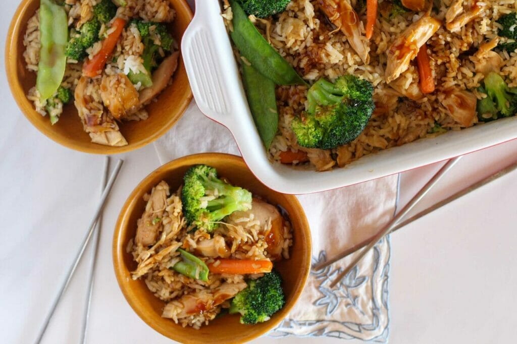 Teriyaki Temptation: Let your senses dance with this mouthwatering casserole masterpiece. 