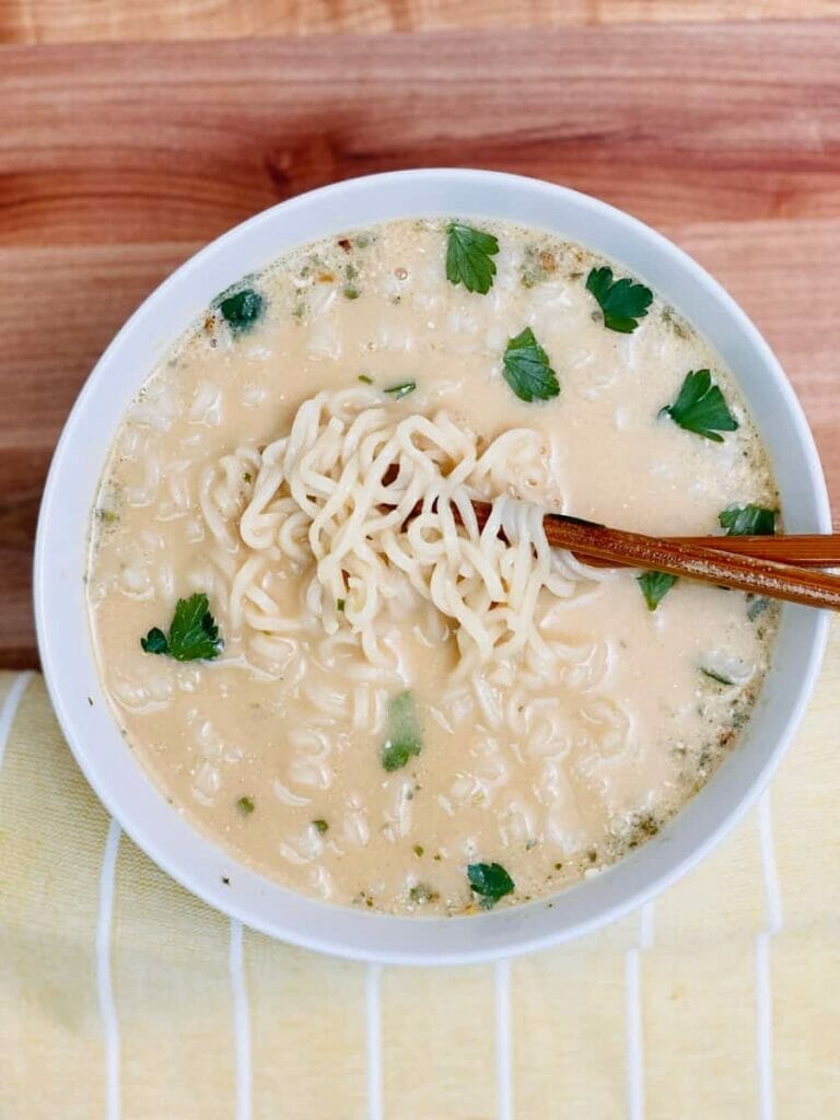 Basic way to cook Japanese Butter and Cheese Shio Ramen
