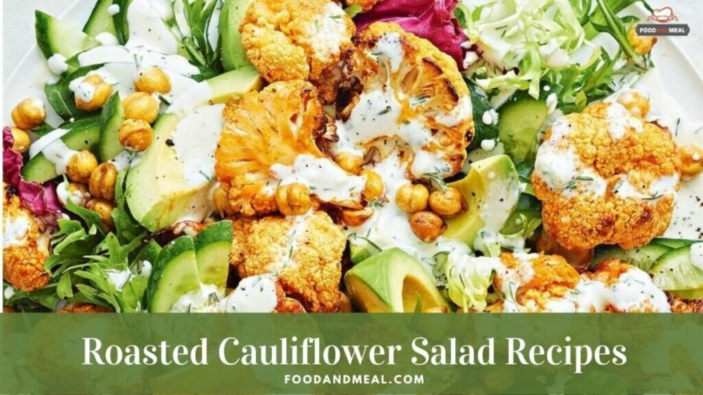 Easy To Make Roasted Cauliflower Salad With Pine Nuts And Raisins 1