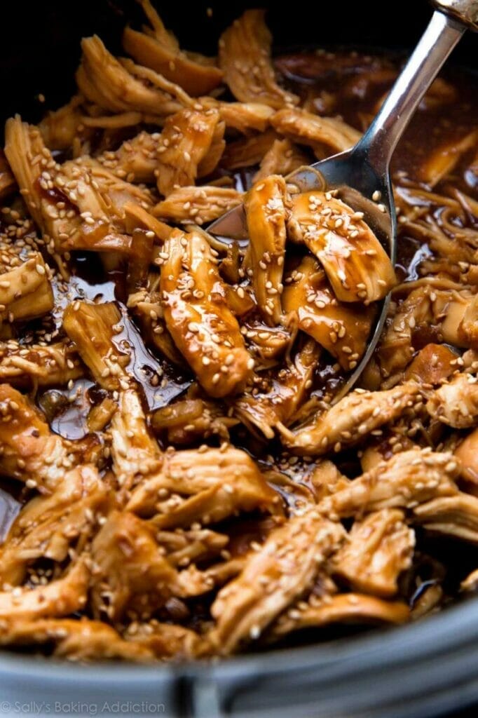 Easy-to-cook Slow Cooker Honey Teriyaki Chicken at home