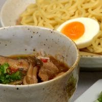 How to make Tsukemen - Japanese Dipping Noodles 1