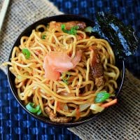 How To Make Yakisoba - Japanese Fried Noodles Recipe 1